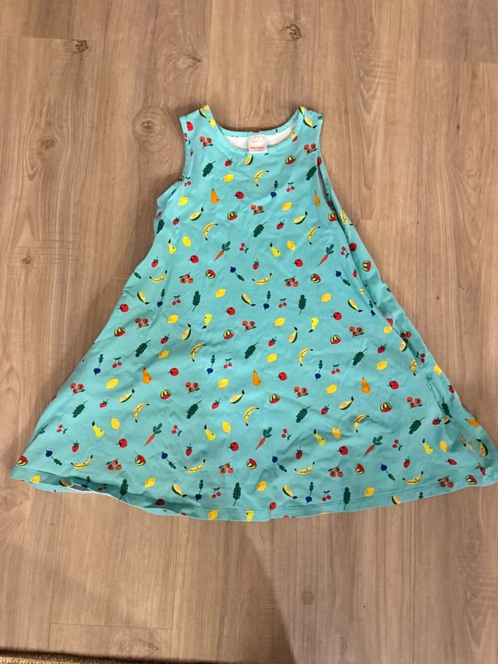 Hanna Andersson Fruit dress girls size 120 6 7 6x